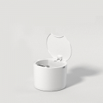 Lauaarvuti Mini Sensor Pr&uuml;gikast V&auml;ike Lauapealne Kaane ja Kaanega Pr&uuml;gikast, Pisike Paberikorv, Miniatuursed Laua Pr&uuml;gikastid Vannitoa jaoks 5L
