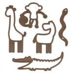 Dies de d&eacute;coupe - ARTEMIO - Safari - Silhouettes - 5 pcs