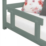 Barri&egrave;re de lit enfant TRUSTY vert sauge