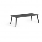 Table de jardin - rectangulaire - gris graphite - en r&eacute;sine - 8 &agrave; 10 personnes - Lima - Allibert by KETER
