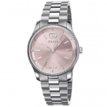 Gucci YA1265061 G-Ajatu roosa numbrilauaga naiste k&auml;ekell 29