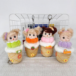 Uus toode Armas nukupiima teetass Printsessit&uuml;druku pl&uuml;&uuml;sist nukuripatsiga simuleeritud Loli s&uuml;nnip&auml;evakingitus 12cm