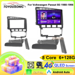 TOYOUSONIC autoraadio Volkswagen Passat B3 jaoks 1988-1995 Android Media Video Player GPS Navi peaseade Carplay Android Auto 2 Din