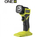 RYOBI - Lampe torche LED 18V ONE+ - t&ecirc;te orientable - 280 Lumens - RLF18-0 roheline
