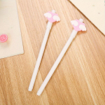 Koolihooaeg 10tk 0,5mm ingli tiivad geelpliiats armas multikas armastus vesipliiats &otilde;ppimine kontoritarvete signatuurpliiats roosa