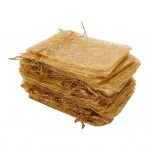 100 tk 9 x 12 cm organzast pingutusn&ouml;&ouml;riga kotid mitmeotstarbelised ehtekotid kinkekott (Kuldne)