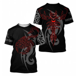 3D-prindiga Scorpion T-s&auml;rk meestele Lahedad loomamustrilised T-s&auml;rgid Suvised vabaaja l&uuml;hikeste varrukatega O-kaelusega Topid T&auml;nava lahtised T-s&auml;rgid XS