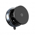 Telefonihoidik K&otilde;rge stabiilsusega raputusvastane Lihtne paigaldamine Iminapp Tugev magnetiline adsorptsiooniklamber Autotelefoni kinnitus must