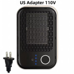 Uus kaasaskantav elektriline ventilaatork&uuml;ttekeha k&auml;tesoojendaja elutuba kodu talve konstantse temperatuuriga kaugjuhtimispuldiga maja soojendusmasin