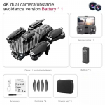 Uus K611 MAX Droon 4K Professionaalne Kaamera Takistuste V&auml;ltimine Optiline Voolu Positsioneerimine Kokkupandav &Otilde;hust FPV Harjadeta Droon M&auml;nguasi K611 MAX 1B