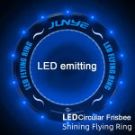 LED helendav frisbee