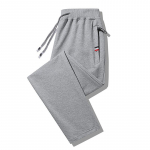 Spordip&uuml;ksid Meeste lahtised sirged kevadised ja s&uuml;gisesed vabaaja p&uuml;ksid suures suuruses dressip&uuml;ksid meeste p&uuml;ksid S