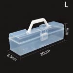 K&auml;epidemega leivakast Korduvkasutatav plastikust leivakonteiner r&ouml;stsaiahoidja kondiitritoodete organiseerija &Scaron;veitsi rullide hoiukarp k&uuml;lmkapi kodu jaoks L