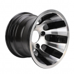 10-tolline ratas alumiiniumisulam stiilne v&auml;limus t&auml;iustatud j&otilde;udlus ATV ratta rumm neljarattalisele rollerile kardile