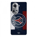 Coque de t&eacute;l&eacute;phone - Maniacase - Oppo Reno 11 5G - Silicone - Drapeau PSG - Souple