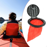 6'' Kayak Deck Hatch Cover Marine Accessories Sealing Easy to Install Plate with Storage Bag