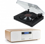 Stereo / Digitaalne minis&uuml;steem plaadim&auml;ngijaga THOMSON TT350 & MIC201, Thomson must