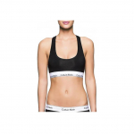 Calvin Klein V&auml;rviliste Plokkide ja Kirjade Jacquardiga Mugav Rinnahoidja ja Madala V&ouml;&ouml;kohtusega Kolmnurkne P&uuml;ksikute Komplekt Naiste Aluspesu Must F3787E-001+F3785E-001 S