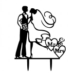 Acrylic cake birthday party wedding decoration cake insert card