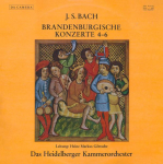 LP plaat JOHANN SEBASTIAN BACH - HEIDELBERGE - Brandenburgi kontserdid 4-6 SM91920 Da Camera Saksamaa Klassikaline Kasutatud