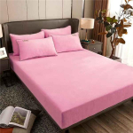 2026 Kuum Sametist Madratsikate Queen/King Lehekaitsja Sobiv Talvine Madratsikate Libisemiskindel Twin 180 220 Ilma Padjap&uuml;&uuml;rideta Bed sheet (180x200x25cm)