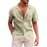 Meeste Hawaii tr&uuml;kitud n&ouml;&ouml;biga l&uuml;hikeste varrukatega s&auml;rgid Meeste vabaaja moodsad l&uuml;hikeste varrukatega s&auml;rgid XXXXXL