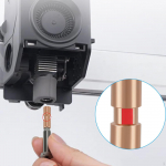 3D Printer Ceramic Heater Accessories 0.4mm Steel Nozzle Sturdy Easy to Replace for Upgrade Hotend