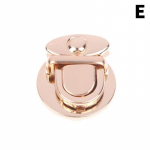 &Otilde;lakott Turn Twist Lukk metallist pandlaga kott K&auml;ekott Snap-klambritega Lukk rahakoti jaoks