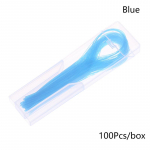 100 tk hambaniit Keermega hammaste t&otilde;mbejoon suukaudne kroontrakside jaoks sillaimplantaadi r&otilde;ngas keermestus traksid terasest t&otilde;mbej&otilde;ud sinine