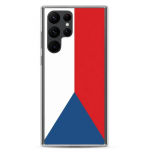 Coque T&eacute;l&eacute;phone &ndash; Samsung &ndash; Galaxy S22 &ndash; Drapeau Tch&eacute;quie &ndash; Supp &ndash; Mitmev&auml;rviline