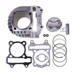 61mm Mootorratta Suure Ava Silinder Kolb R&otilde;ngas Tihend Taastuskomplekt GY6 150CC 200CC Mootorile Silindri Korpuse Komplekt