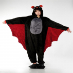 Unisex t&auml;iskasvanute pidžaama Kigurumi Cosplay kost&uuml;&uuml;m Loom Nahkhiir &Ouml;&ouml;riided &Uuml;hes t&uuml;kis Kigurumi &Ouml;&ouml;riided S
