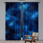 2 tk &ouml;&ouml;taeva kardin universumi ruumi galaktika kardin &ouml;&ouml; t&auml;htede all kardin sobib elutuppa magamistuppa hotelli poodi 29x65in(75x166cm)