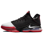 Nike LeBron 19 Low EP Bred Meeste tossud Must Valge University-Red DH1271-001 40.5