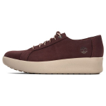 Timberland Berlin Park Vastupidavad Mugavad Paksude Taldadega Vabaaja Madalad Jooksukingad Naiste tossid Burgundiapunane A1RRJ 37