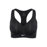 Nike &uuml;hev&auml;rviline logotr&uuml;kiga fikseeritud rihmaga spordirinnahoidja naistele aluspesu Must 833288-010 M