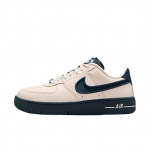 Nike Air Force 1 Dance Low Kahvatu elevandiluu Merev&auml;esinine Naiste tossud Kreemjas Armory-Navy H&otilde;bedane FJ7409-103 35.5