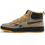 Reebok Club C 85 W+ Mid Moodsad Mugavad Trendikad Mitmek&uuml;lgsed K&otilde;rge s&auml;&auml;rega Tennised Unisex Tennised Khaki-Kollane 24FRC909U4GY3 42