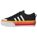 Adidas Originals Nizza Platform Mugavad libisemiskindlad vastupidavad madalad skate-kingad Unisex tossud Must JQ9147 38