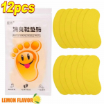 Kingade deodorandi kleebis Deodorant jalgade l&otilde;hnaga deodorandid tossu l&otilde;hnaga v&auml;rske deodorandi sisetalla steriliseerimise kleebis 12pcs kollane