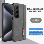 Infinix Hot 60 I jaoks Luksuslik Lambanahast Nappa Nahast Telefoni&uuml;mbris Infinix Hot 60 Pro Plus 50i Hot50 40 Pro jaoks T&auml;ielikult Kaitsev Kate x6532 pruun