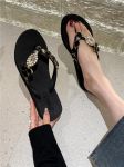 Moodsad Sussid Naistele Suvised Rannakingad L&auml;ikivad Klipid Kummist Pl&auml;tud Moodsad Pantofle Sabot Želee Havai Pehmed Tasased Luksuslikud 2025 C 35