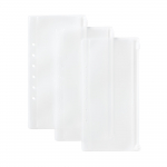 MUJI Passihoidja L&auml;bipaistev 3 20 x 10 OHE89A0A Vahetatav, Tasku, Lehed, U.. cm,