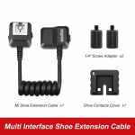 Godox GAC-IC13 Mitme liidesega kinga helilaiendikaabel ECM XLR-k3m kuumkingaadapteri jaoks Digitaalne Analoog GAC-IC14