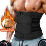 Men Waist Trainer Trimmer Korsett Kaalulangus K&otilde;hukontroll Body Shaper Compression Kujundusr&otilde;ivad Higiv&ouml;&ouml; Salendav Fajas XXXL must