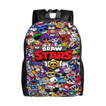 v96 Brawl Cartoon Fighters Seljakott - Veekindel P&auml;evakott Kooli ja V&auml;litingimustesse UK Kasutuseks