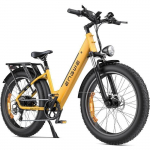 V&eacute;lo &eacute;lectrique VTC - ENGWE - E26 ST - 26 pouces - Moteur 250W - Autonomie 140km - Jaune kollane
