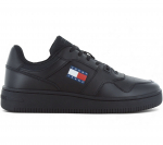 Tommy Hilfiger Retro Basket Essential - Herren Sneakers Schuhe Leder Schwarz EM0EM01395-BDS ORIGINAL EU 46 UK 11 must