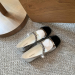 2024 Suvine Naiste Kingad Madalad Kingad Mood Lihtne Mary Jane V&auml;rviplokk &Uuml;mar Nina Madala Suuga Pandlaga Rihm &Uuml;ksikud Kingad 40