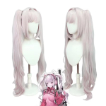 Anime Irelia H Store Nikke Alice Cosplay Kost&uuml;&uuml;m Victory Seksikas Komplekt M&auml;nguasi Roosa Jumpsuit Komplekt Jakk Halloweeni Kost&uuml;&uuml;mid Naistele One Size white